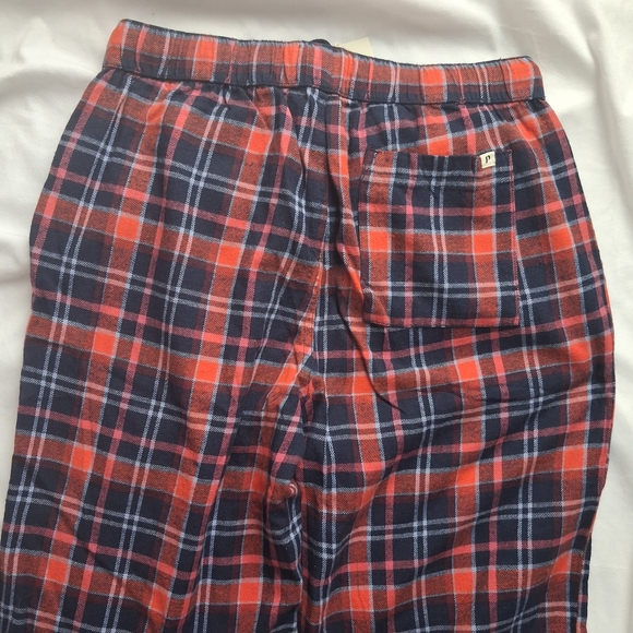 Pact Organic Red and Blue Plaid Pajama Pants - Picture 3 of 6